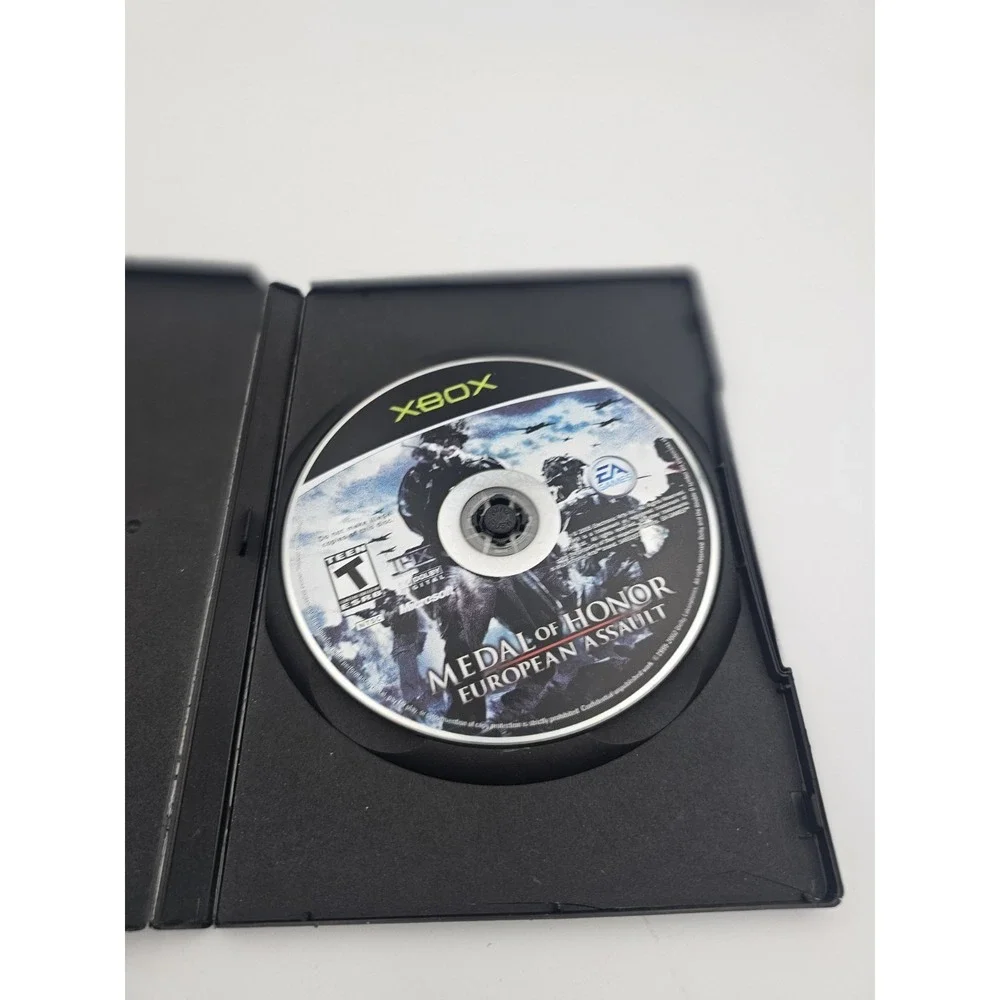 Microsoft Xbox Medal of Honor European Assault Video Game Disc Only